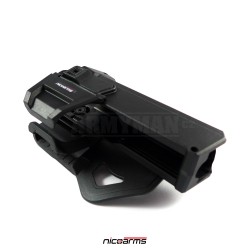 NICOARMS Force-UG 350, Tactical Glock Belt Case, Army Black