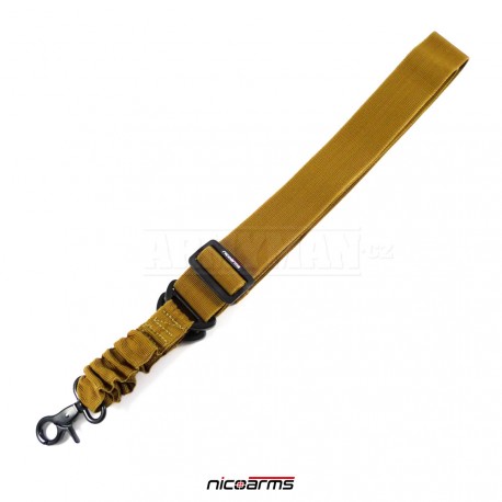 NICOARMS B-Strap SQD3 řemen na zbraň, armádní zelená