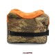 NICOARMS Rest Bag Dragon, střelecký vak, kamufláž + oranžová