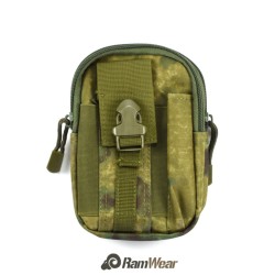 Ramwear Pocket-Bag-414, transport pocket for documents, army woodland camouflage