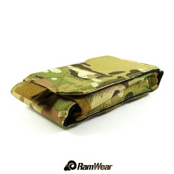 Ramwear CELL-Bag-53, transport pocket for phone, military cp camouflage