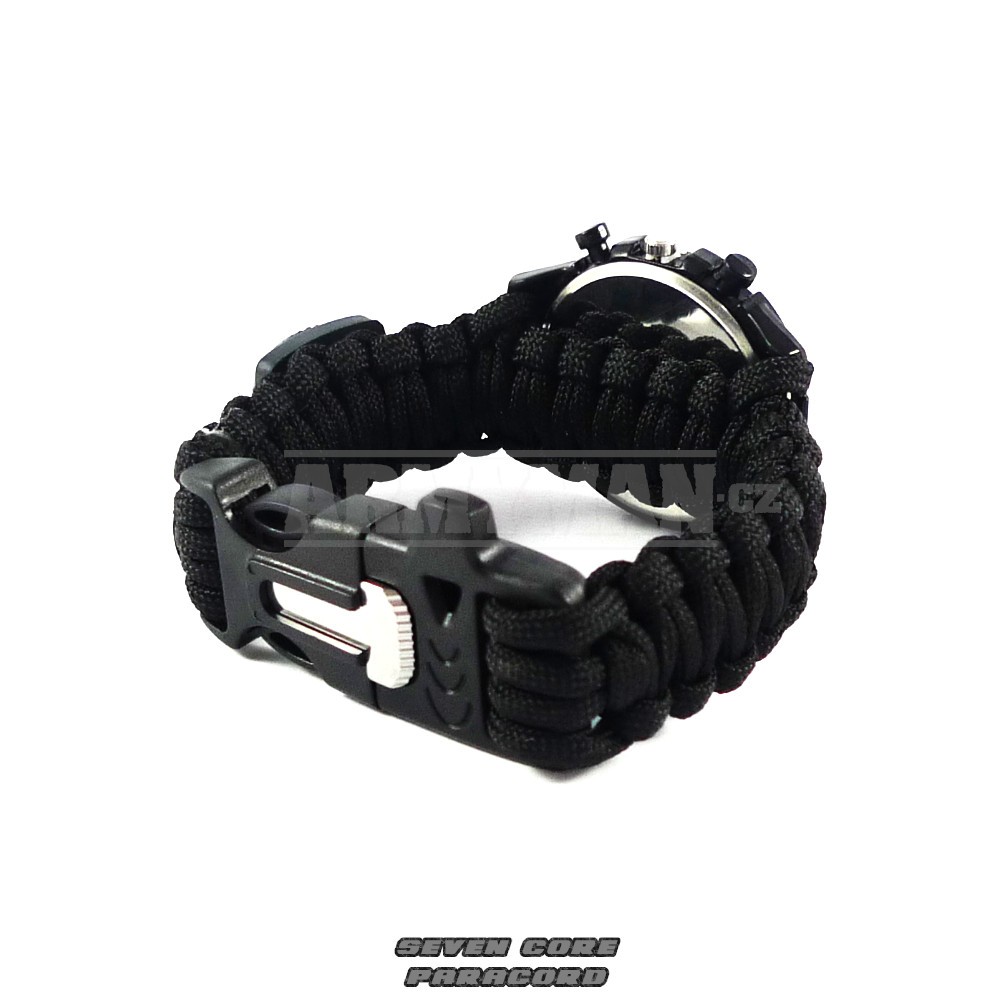 SEVEN CORE PARACORD tactical WBW-859, Compress, Daily Wear Watch ...