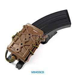 Voncold Open-cast-503, open pouch for two magazine