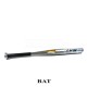 BAT Defender Skull-1989 Baseball bat, steel, 25"