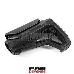 FAB Defense GL-CORE CP with cheek, army black buttstock