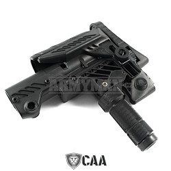 CAA Multi Position Sniper Stock CAA-SRS, buttstock , army black