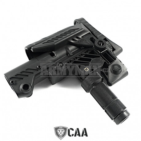 CAA Multi Position Sniper Stock CAA-SRS, pažba, armádní černá