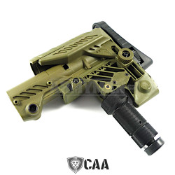CAA Multi Position Sniper Stock CAA-SRS, buttstock, army green