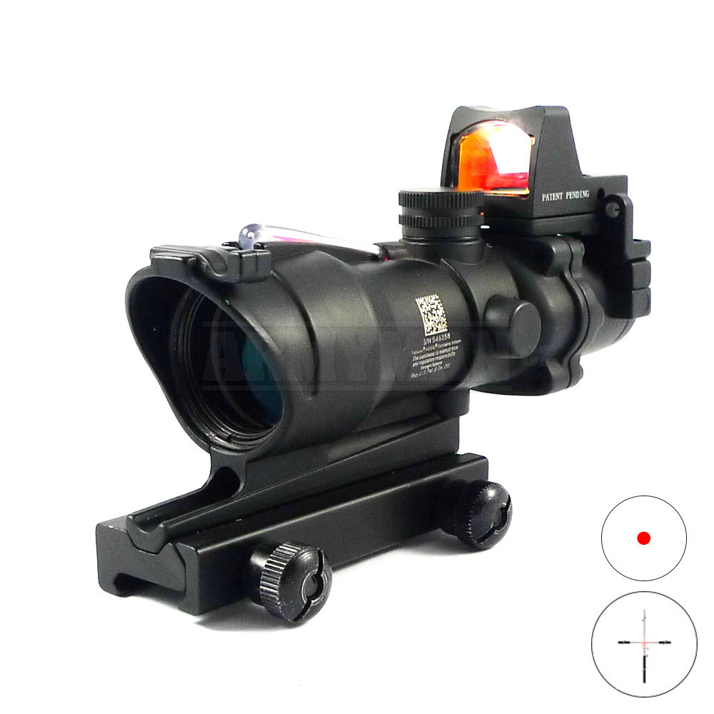 Trijicon ACOG TA31-ECOS-G 4x32 red cross riflescope