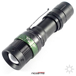 NICOARMS 756-LA LED tactical flashlight / flashlight / laser sight