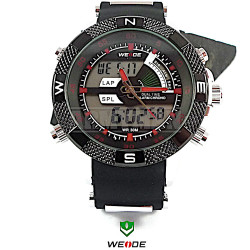 WEIDE 1104 red, men's watch for daily wear