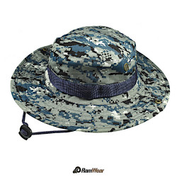 RamWear WAR-ArmyHat-390 blue camo, hat
