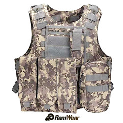 Ramwear MPCA-Vest-103, taktická vesta, armádní acu digital kamufláž