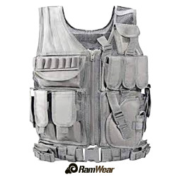 Ramwear STCA-Vest-207, taktická vesta, armádní šedá
