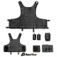 Ramwear BPCA-Vest-500, taktická vesta, armádní černá