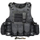 Ramwear BPCA-Vest-500, taktická vesta, armádní černá