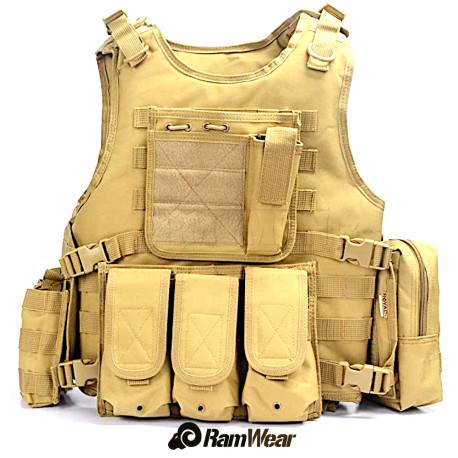 Ramwear BPCA-Vest-502, tactical vest, army grey