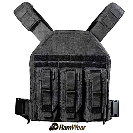 Ramwear DPCA-Vest-200, taktická vesta, armádní  černá