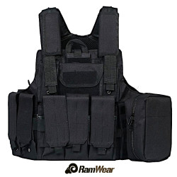 Ramwear BPCA-Vest-500, tactical vest, army black