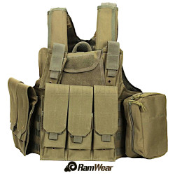 Ramwear CHPCA-Vest-101, tactical vest, army green