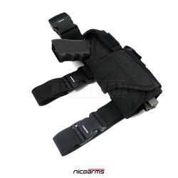 NICOARMS Force-Down 545, tactical fuse gun for thigh, army black